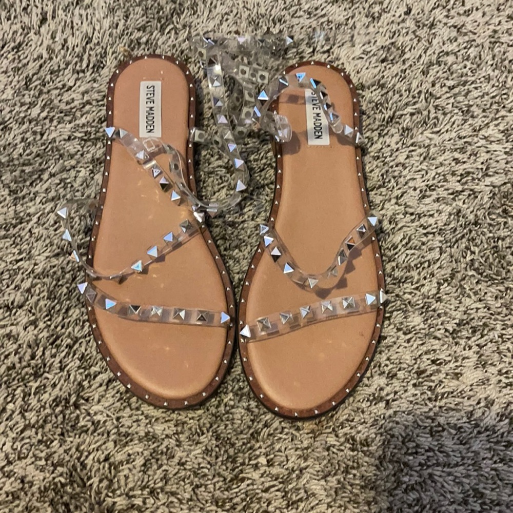 Steve Madden studded gladiators